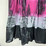 Y2K Tie Dye Midi Skirt Sz Large Foldover Waistband Photo 14