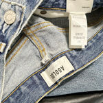 AGOLDE  Lana Distressed Straight Jeans, Backdrop, 24” Photo 10