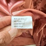 Revelry Athena Dusty Rose Floral Burnout Velvet Halter Bias Cut Formal Dress 6 Pink Photo 7