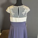 Women’s Ivory Lace Top Chiffon V Photo 5