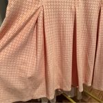 The Limited  Coral Eyelet Fit & Flare Dress Size L NWT Photo 7
