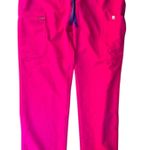FIGS  yola scrub pants vibrant pink size small Photo 0
