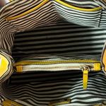 A. Bellucci Italian leather mustard yellow bag B93 Yellow Photo 11