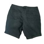 Style & Co Women Cuffed Bermuda Shorts Minimalistic Size 20W Black Neutral Denim Photo 2