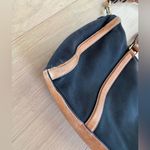 Fossil  Vintage Brown Leather Handbag Tote Bag Purse Photo 3