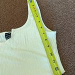 SheIn yellow cropped tank top S Photo 3