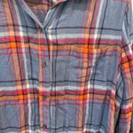 Lucky Brand  Plaid Button Down Shirt Size L Soft Lightweight Flannel Photo 3