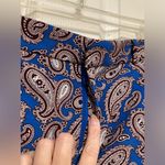 Banana Republic  Blue Paisley Chino Shorts Photo 4