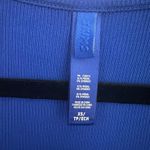 SKIMS NEW  Soft Lounge Long Sleeve Keyhole Maxi Dress Women’s Blue Size XS Photo 3