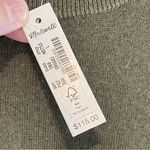 Madewell  (Re)sponsible Weightless Cashmere Sweater Tank Size Large NWT Photo 3