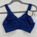 Parfait Wireless Bralette Lace Bra P5482 Sapphire Blue 32DD New with Tags Size undefined Photo 0