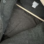 Chico's Jacket Womens Wool Blend Embellished Gray Dress Coat Lined Classy… Photo 10