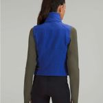 Lululemon Water-Repellent Tech Fleece Hiking Vest Psychic Blue NWOT Size 8 Photo 1