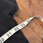 New York & Company black draped pocket front vneck dress M Size M Photo 7