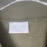 Abound NWT  Brushed Knit Mock Neck Fleece Pullover in Olive Night Green Size XL Photo 4
