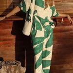 Pepita Perez Island Pants Green Size M Photo 2