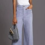 Anthropologie Maeve The Colette Cropped Wide-Leg Pants, Size 33Tall Photo 0