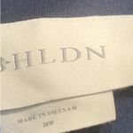 BHLDN Anthropologie Espen Satin Navy Maxi Formal Gown Dress Plus Size 26W Photo 3