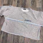 Brandy Melville California embroidered cropped sweatshirt Photo 2