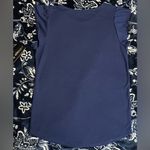 NWT! Vintage Rose “Say Yes” Martini Blouse 18” P2P Blue Photo 3
