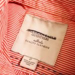 American Eagle  striped button down shirt size 0 Photo 2