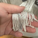 Hollister Boho Tassel Sheer Black & White Kimono Size ONE SIZE Photo 6