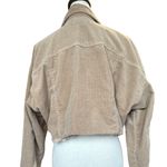 Black Label c'est toi Tan Corduroy Jacket Sz L Photo 3