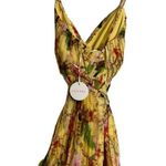Luxxel  Floral Printed Pleated Romper Size Small New With Tags Photo 4