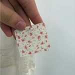 Free People  Summer Feeling White Embroidered Ivory Cream Dress Size Large NWT Photo 4