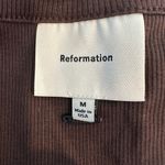 Reformation Raelynn Stretch Organic Cotton Rib Top New! Photo 10