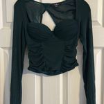 Lulus Green Going Out Top Photo 0