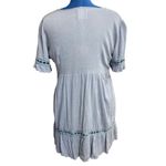Wild Blue  SADIE ROBERTSON Blue‎ Dress Size Large Ruffle Cottage Core Photo 2