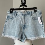 PacSun  size 27 high rise festival denim jean shorts are new with tag Photo 10