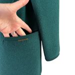 Vintage Geiger Austria Boiled Wool Coat Jacket Pine Green 100% Pure Wool, Large Photo 7