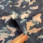 Reebok lightweight blue indigo mesh lined 3/4 elastic waist pullover Jacket Photo 9