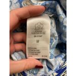 Farm Rio  Full of Flowers‎ Jumpsuit Blue Crochet Lace Size M Photo 12