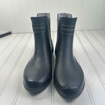 London Fog  Women’s Black Rain Boots Size 10.5 Photo 8