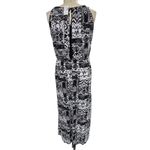 Dress Barn NWT  Black/White Polyester Maxi Dress Sz 14 P Photo 3