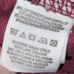 Free People Burgundy Maroon Floral Corduroy Skinny Pants size 30 Photo 7