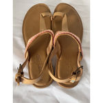 Apple Bottoms TOM'S Women's Bree Sling Back Sandals Casual - Beige size 9 B589 Photo 4