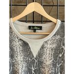 Sam Edelman  Women's Sweater Size Small Snake Skin Print Long Sleeve Bohochic Photo 1