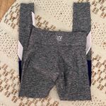 PINK - Victoria's Secret Victoria Secret Pink Grey Purple Leggings Photo 1