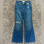 Free People  Flare Denim Jeans Sz 25 Photo 3
