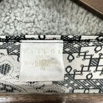 vtg Y2K B. Moss top womens medium black geometric paisley‎ lace trim whimsigoth Photo 1