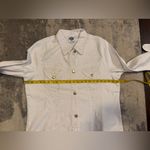 Diane Gilman NWT Diana Gilman White Studded Women's Jacket Photo 4