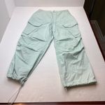 AGOLDE Ginerva Cargo Pant Mochi Light Blue Green Women Size Small *SURFACE FLAWS Photo 0