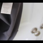 Vera Wang  | Gray Peplum Maxi Skirt Photo 3