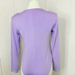 ZARA  Light Purple Long Sleeve Bodysuit Photo 2