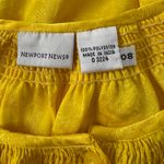 Newport News Vintage ‘90s Yellow Floral Print Long Sleeve Button Down Blouse Photo 6