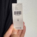 Maeve Anthropologie  Black Ribbed Flare Leggings Sz M NWT Photo 7